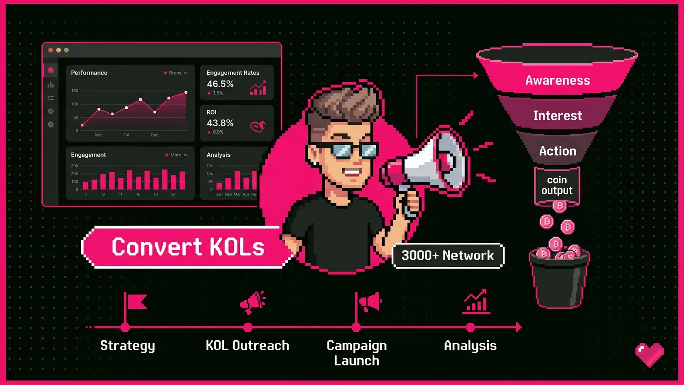 How to Run Crypto KOL Campaigns That Convert: The 2026 Playbook