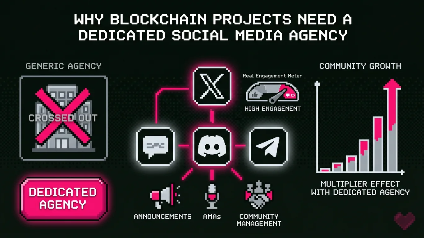 Why Every Blockchain Project Needs a Dedicated Social Media Marketing Agency in 2026