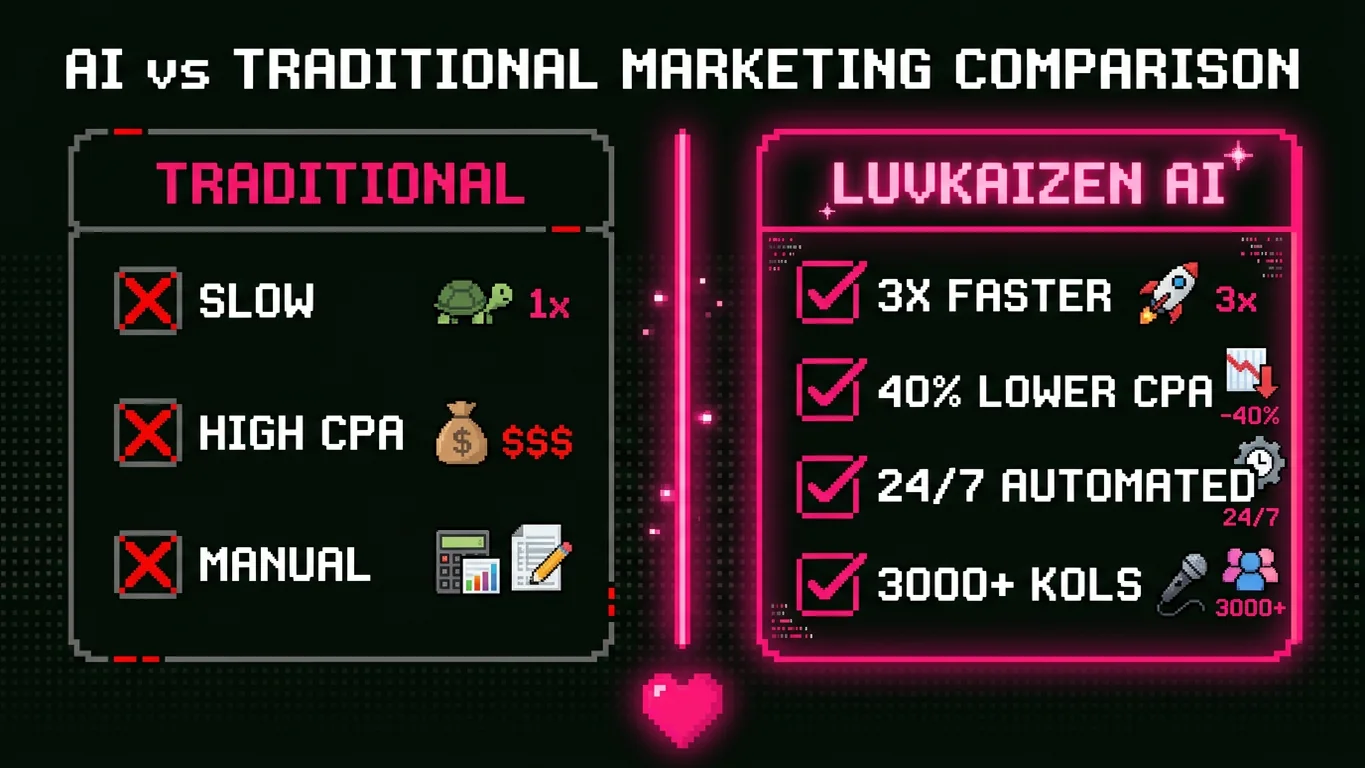 Full suite of AI crypto marketing services from content to paid acquisition