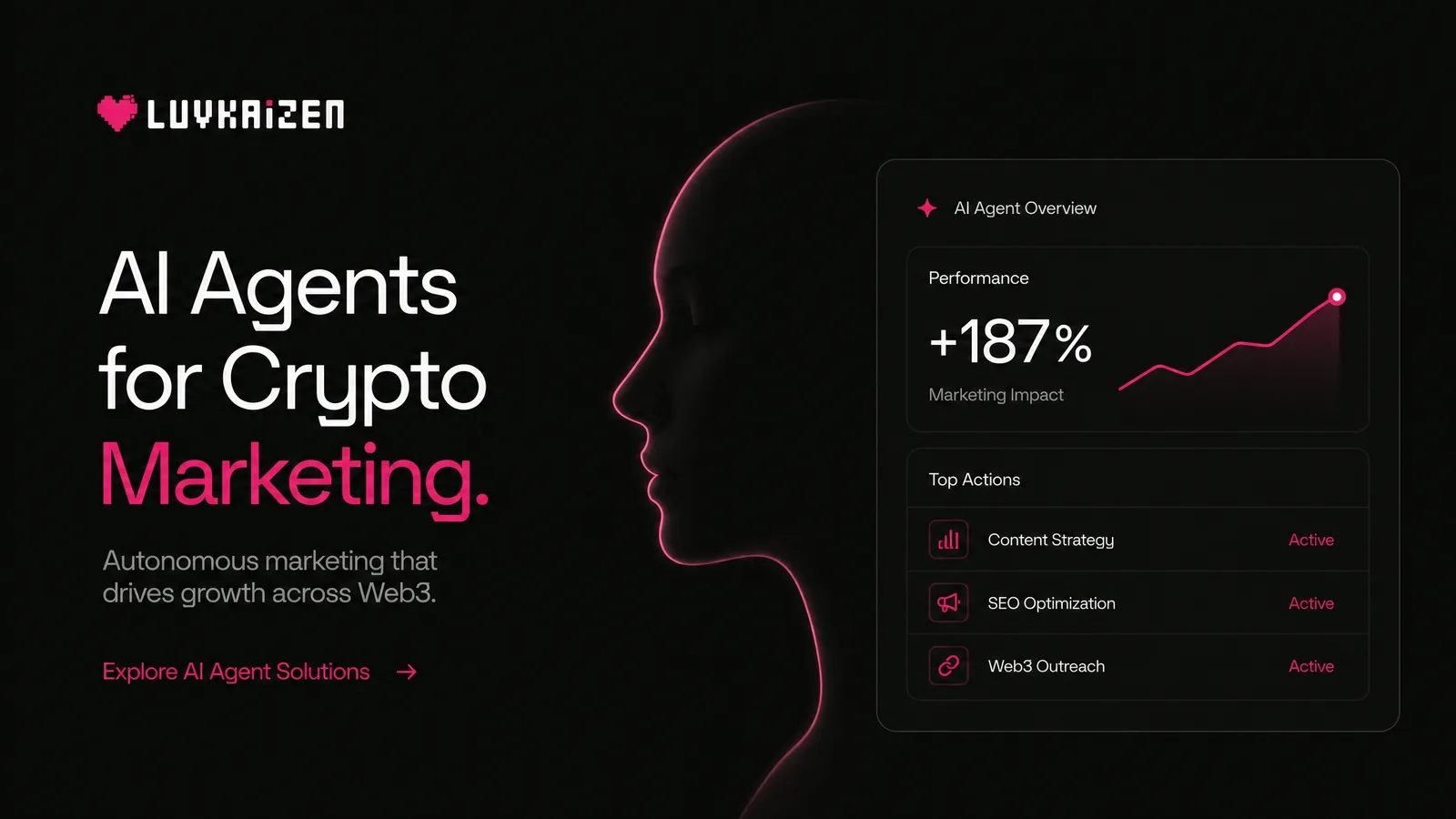 AI agent crypto marketing dashboard: autonomous Web3 growth automation