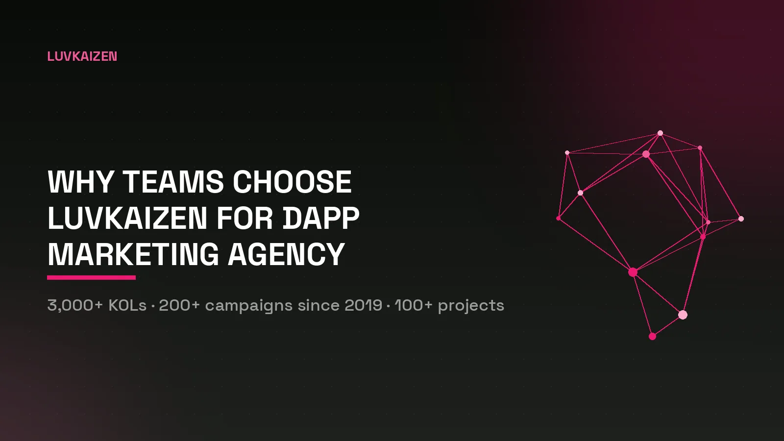 Why dapp teams choose Cohort Marketing
