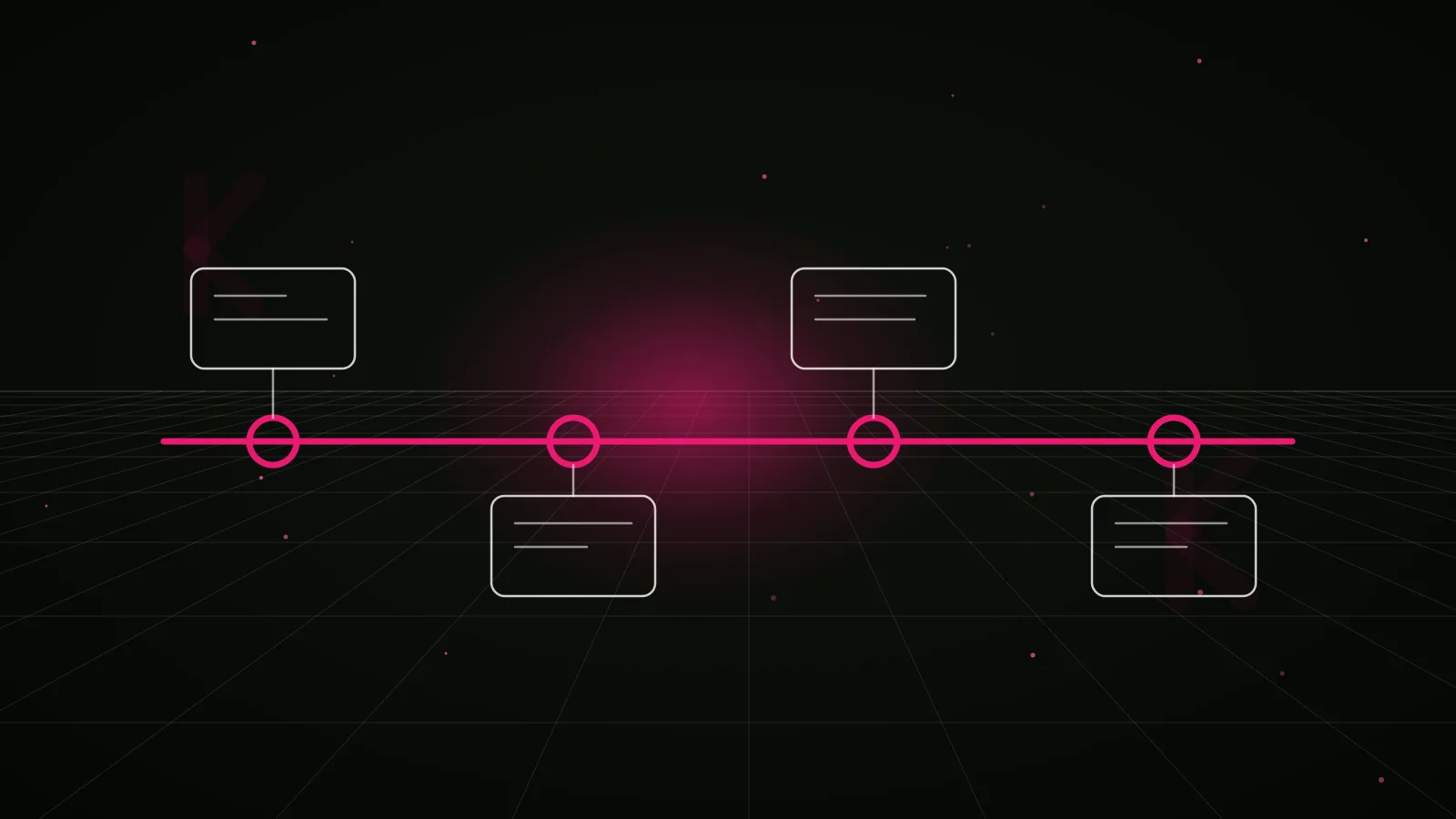 crypto airdrop marketing agency: process timeline illustration