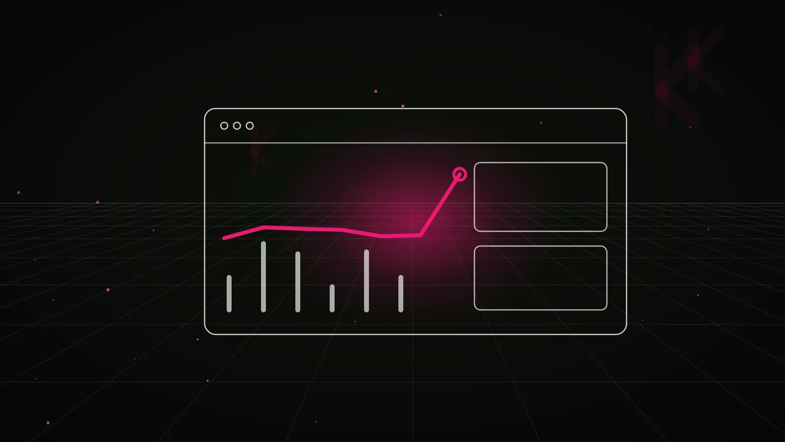 crypto airdrop marketing agency: results dashboard illustration