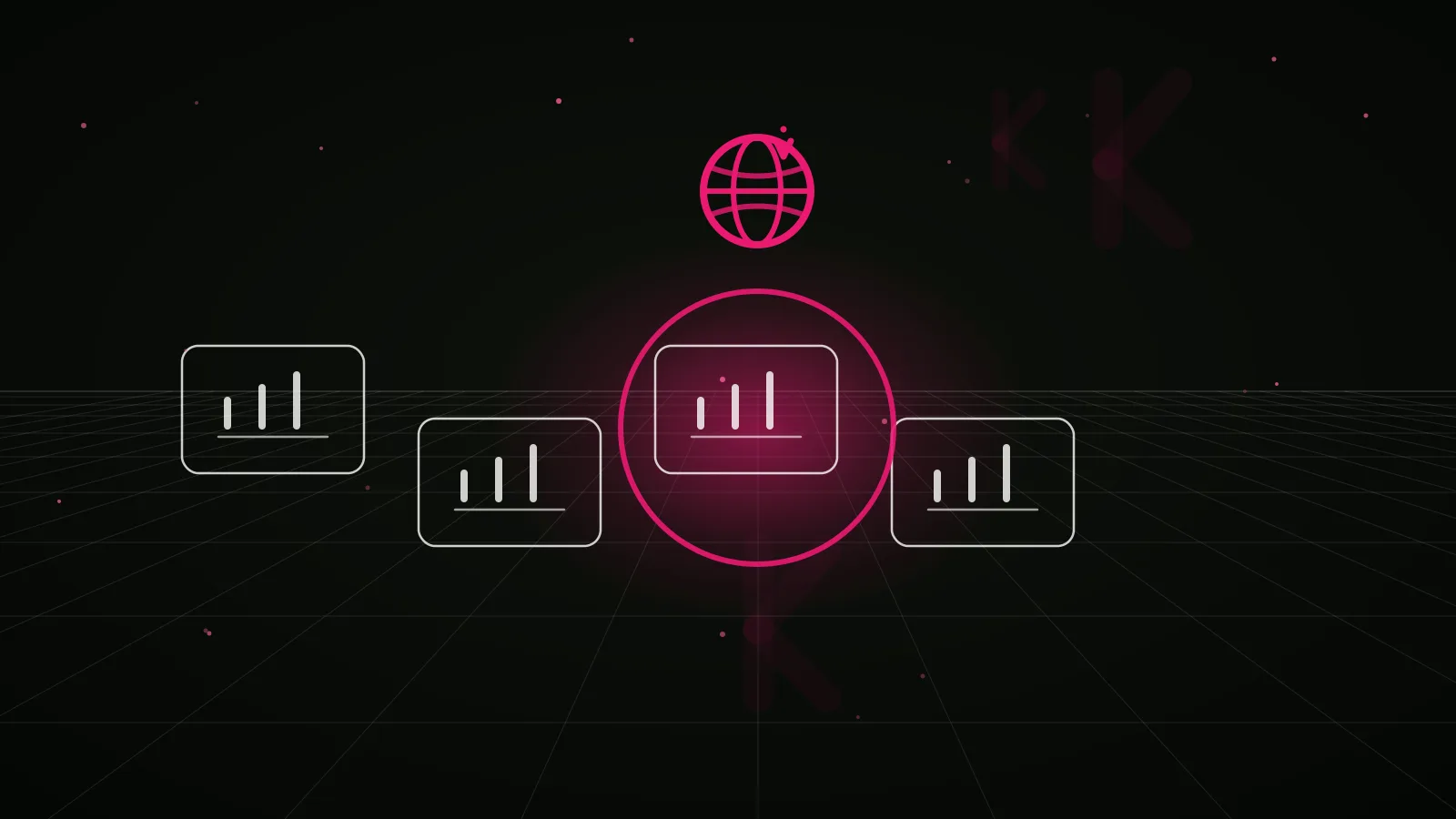 crypto marketing agency dubai: why-us stat panel illustration