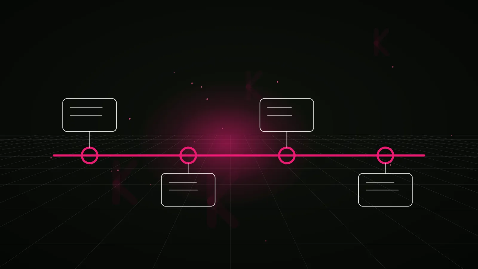 crypto marketing agency dubai: process timeline illustration