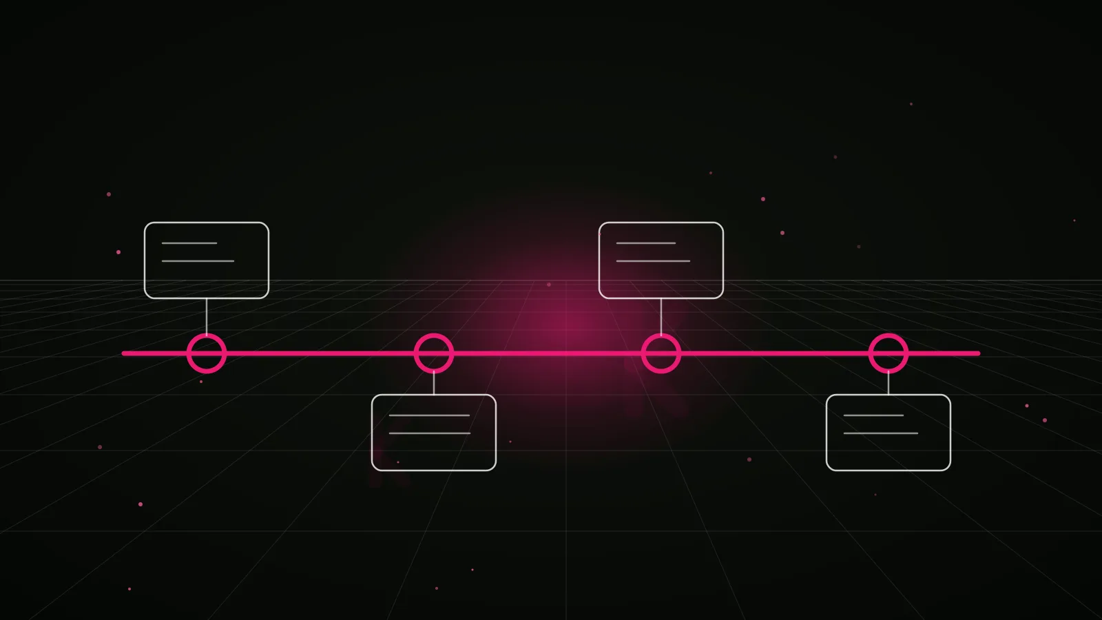 crypto pr agency: process timeline illustration