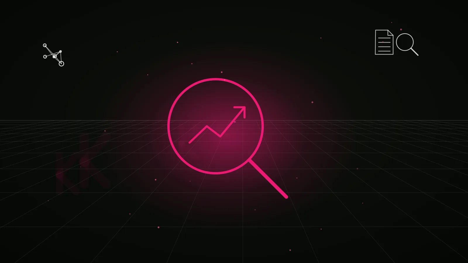 crypto seo agency: Cohort Marketing branded hero illustration