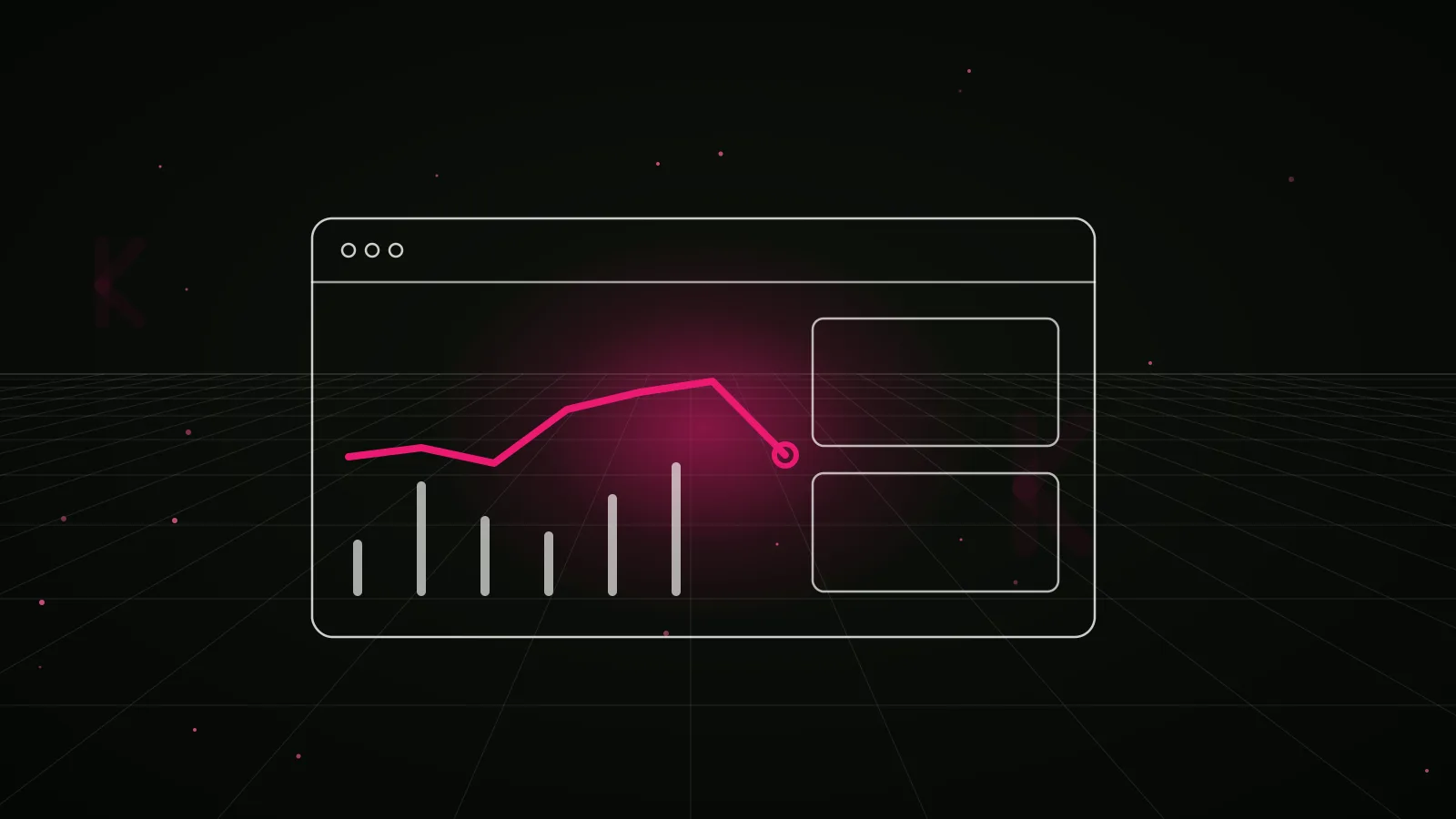 crypto seo agency: results dashboard illustration