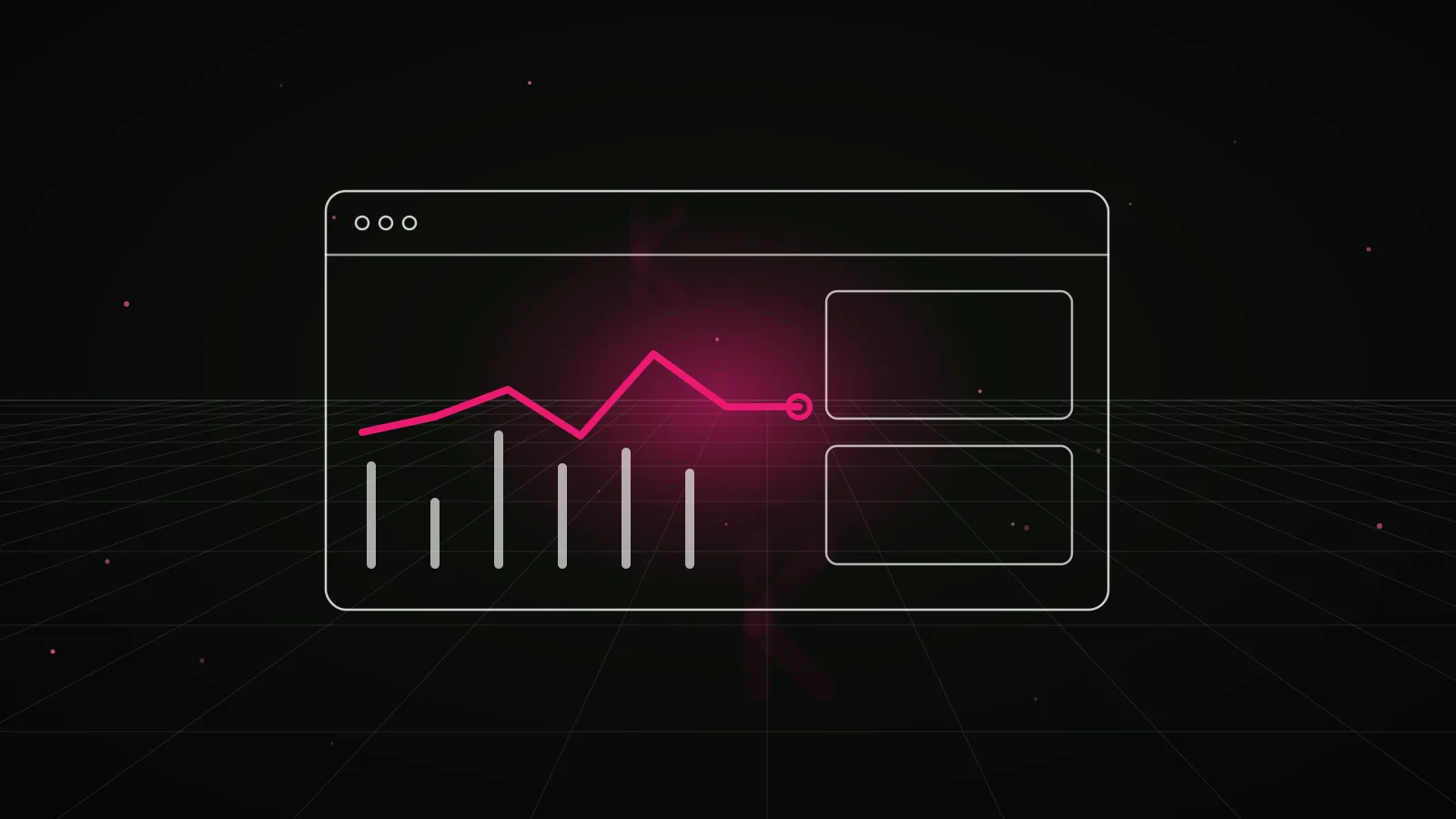 igaming influencer marketing agency: results dashboard illustration