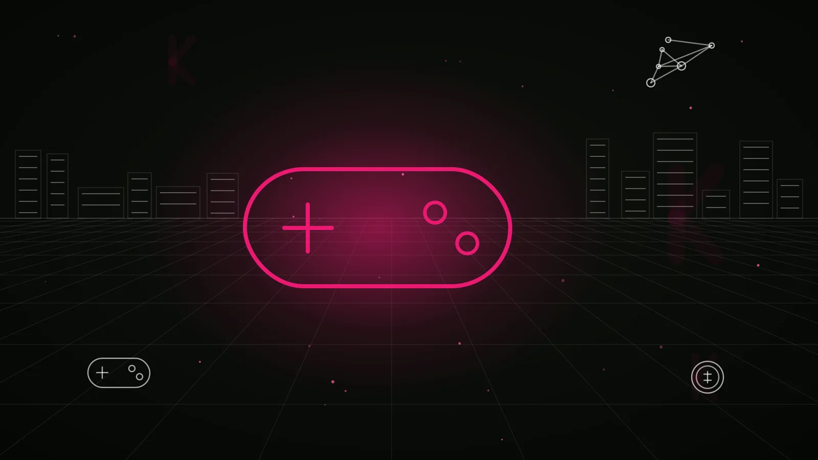 gamefi marketing agency: Cohort Marketing branded hero illustration