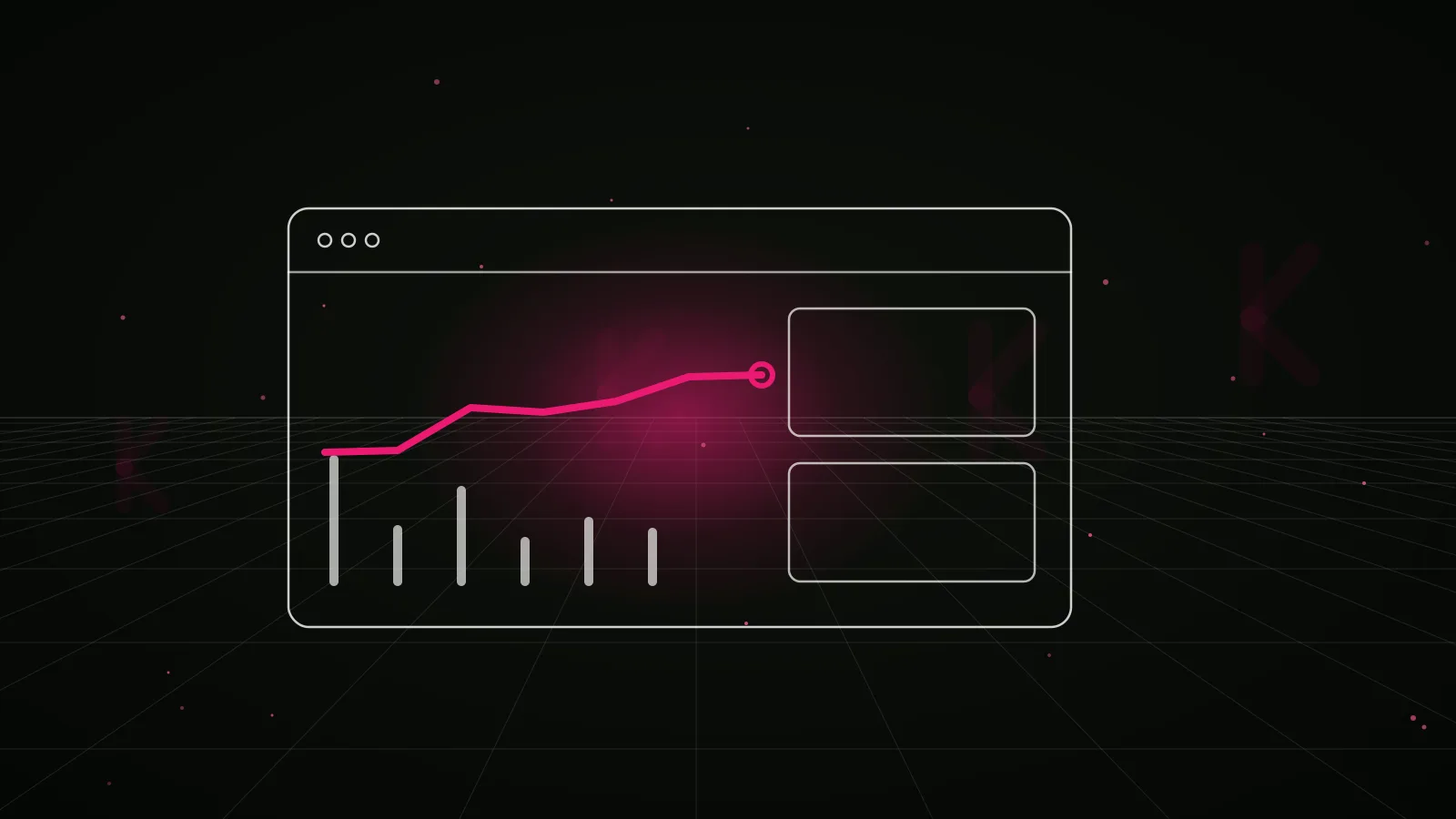 short form video clipping agency: results dashboard illustration