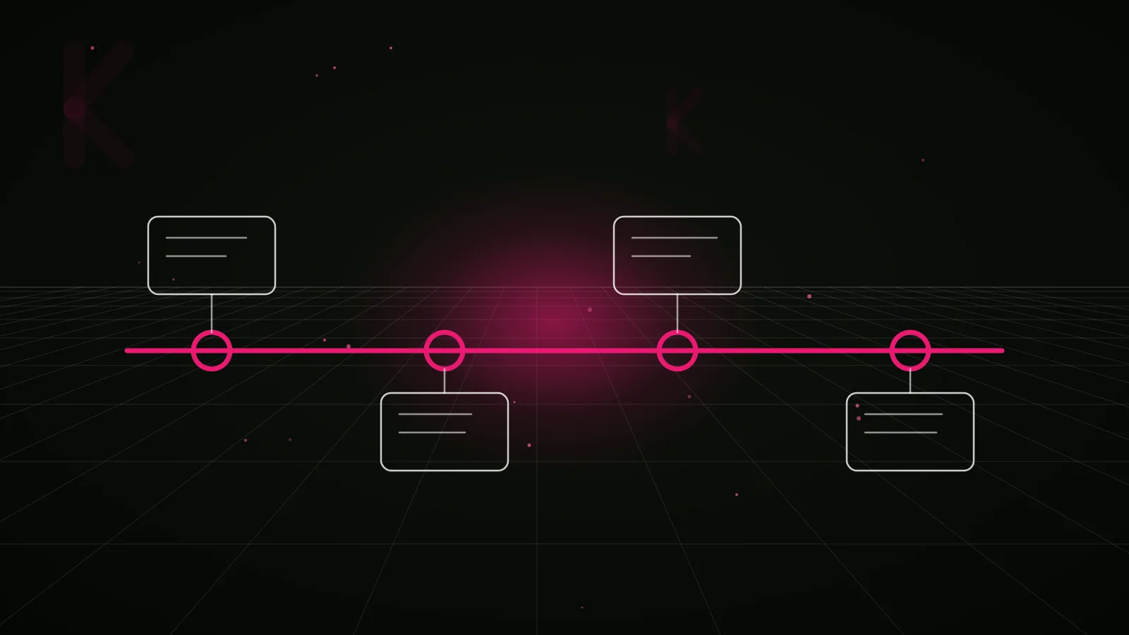 crypto ugc content production, Cohort Marketing process timeline illustration