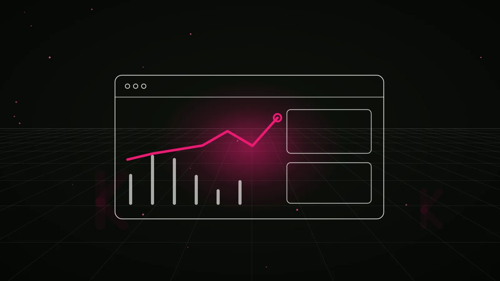 crypto link building agency: results dashboard illustration