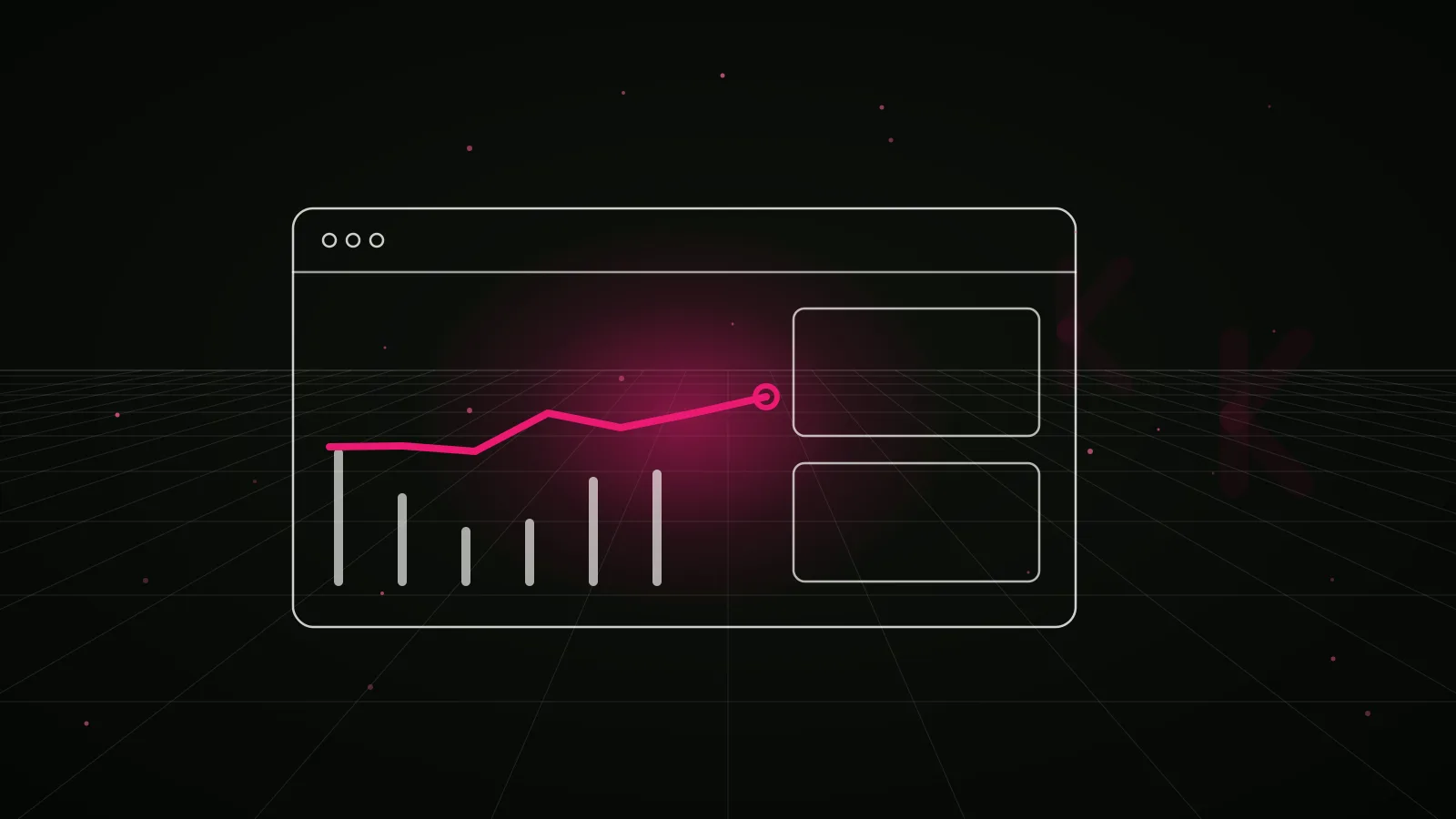 nft marketing agency: results dashboard illustration