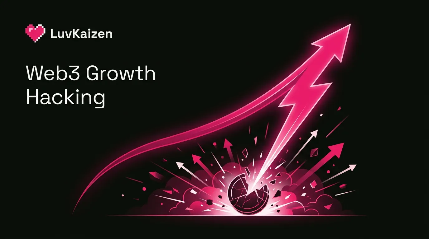 Cohort Marketing web3 growth hacking hero section image