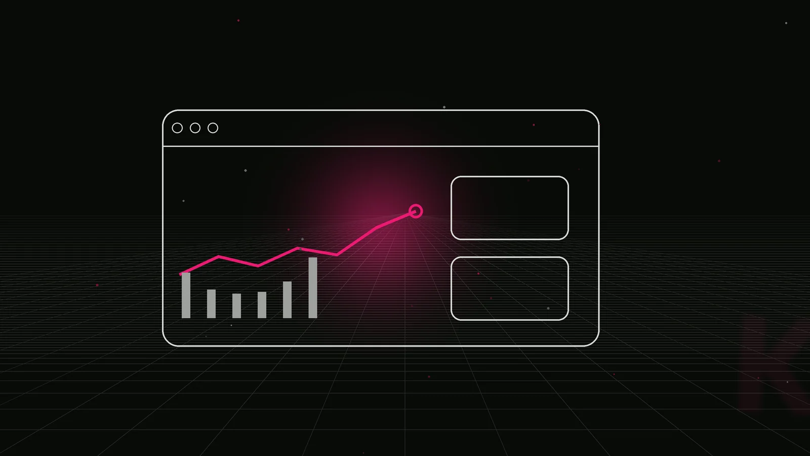 token2049 marketing & activation agency: results dashboard illustration