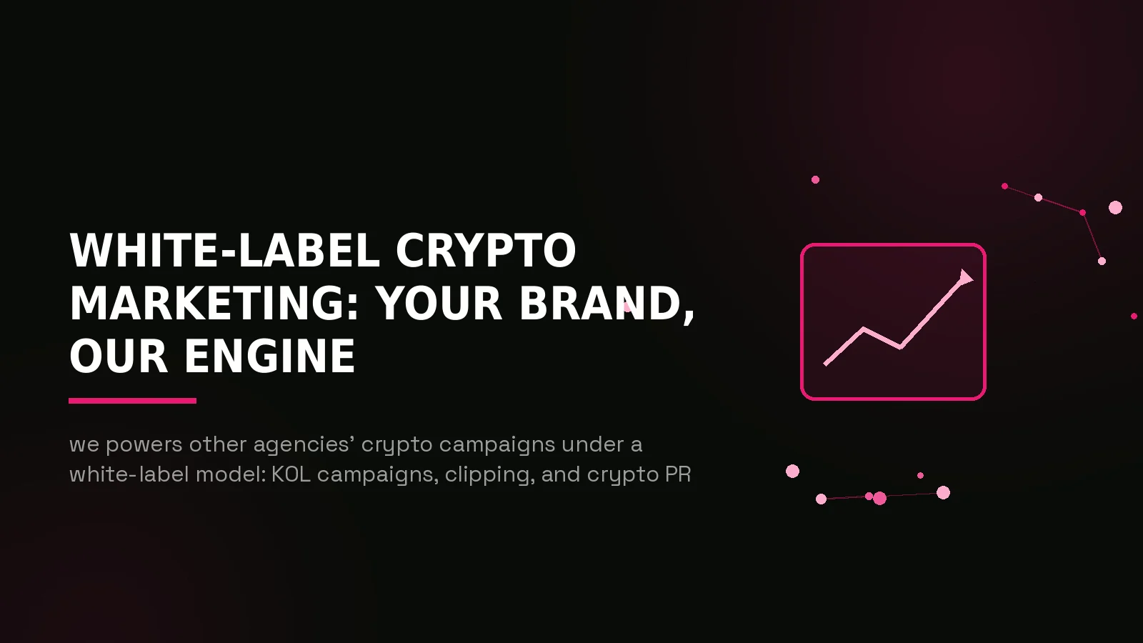 white label crypto marketing: hero illustration