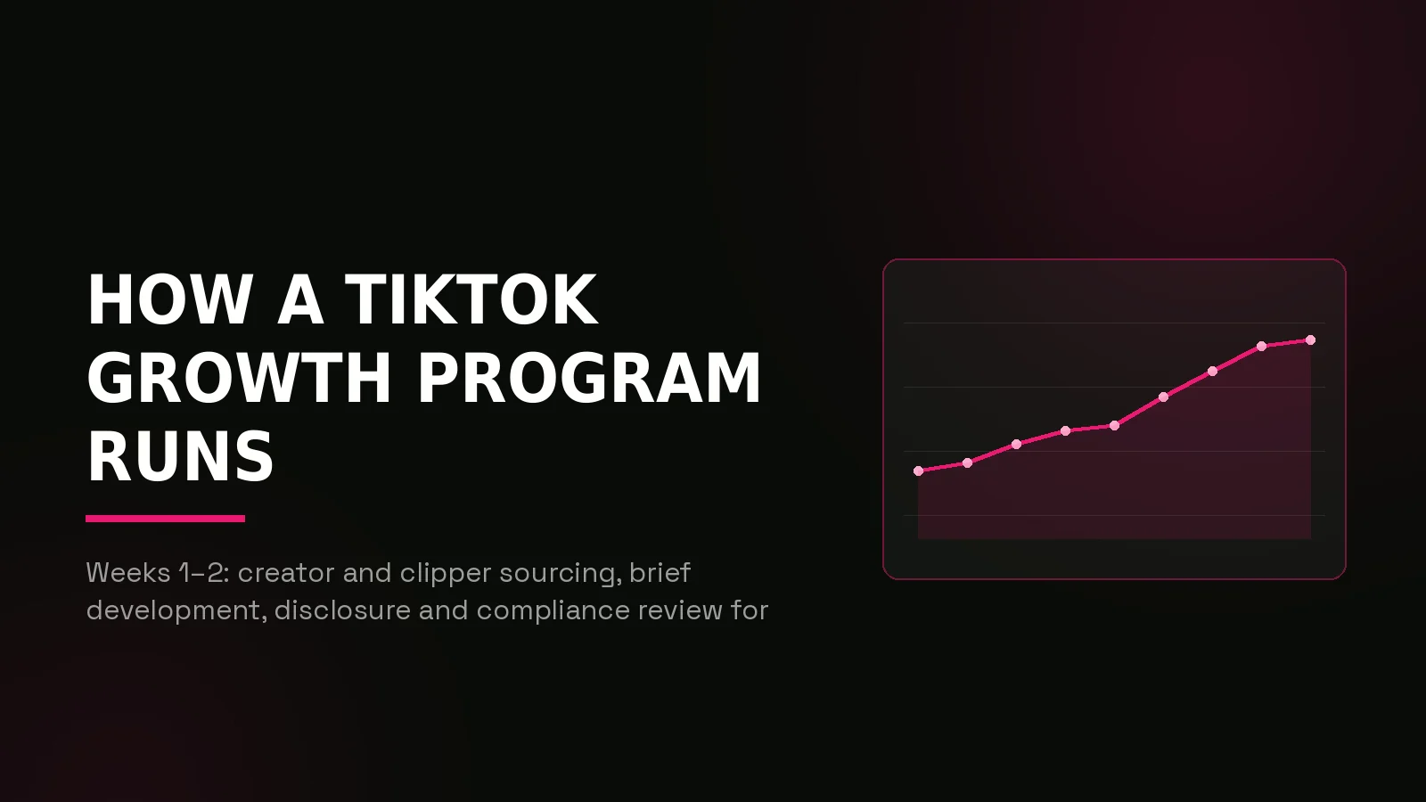 tiktok marketing agency: results dashboard illustration